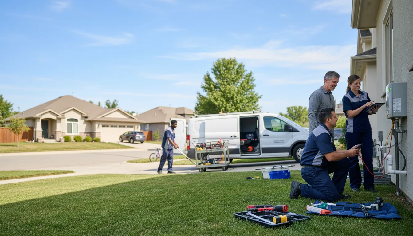 Tankless water heater service in Louisville, GA